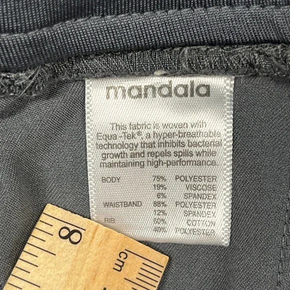 Mandala Scrub Joggers Women XXS Petite Gray Equa-Tek Cargo Medical Pants - Picture 9 of 14